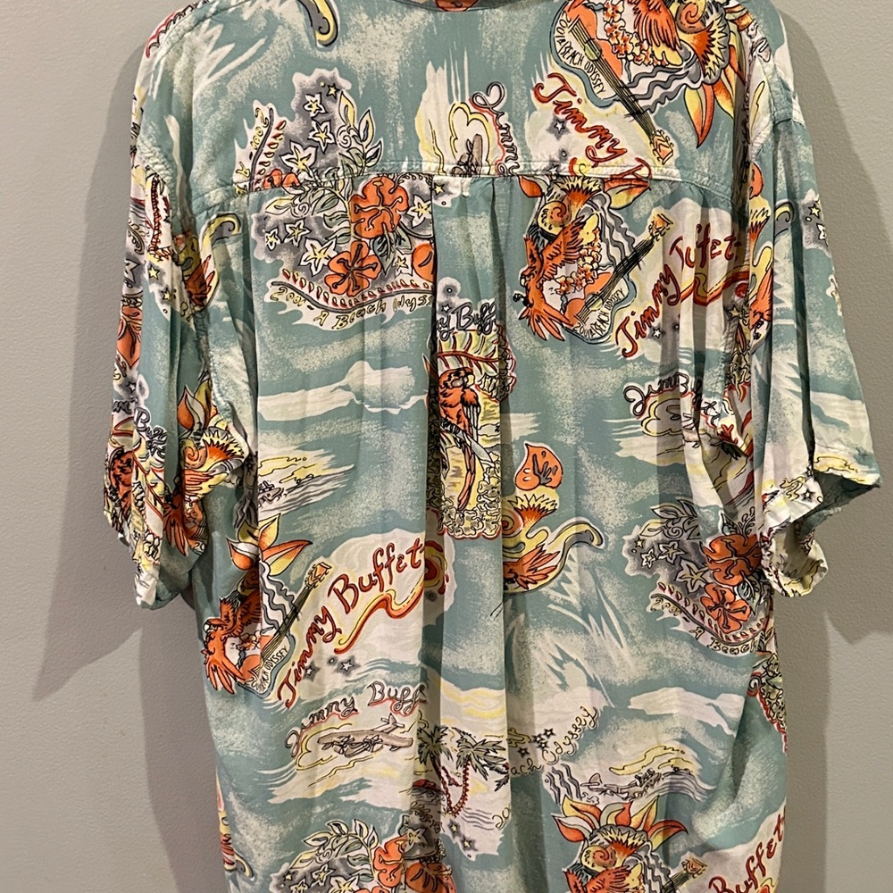 Vintage Jimmy Buffett A Beach Odyssey Tour Shirt 2001 GIANT Mens Large - Picture 6 of 6